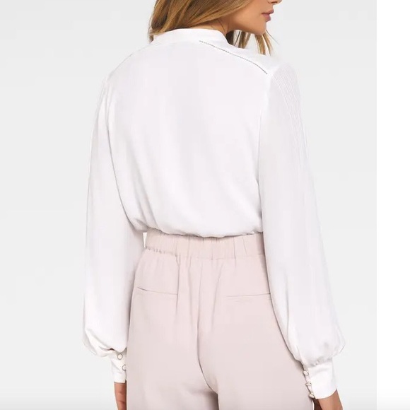 Pin Tuck Shirt Button Down - Picture 2 of 3